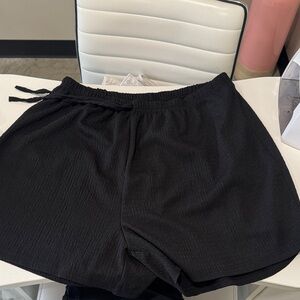 SHEIN Black Athletic Women's Shorts